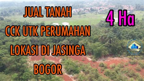 Jual Tanah Di Jalan Letnan Sayuti Cikopa Mayak Jasinga Bogor Youtube