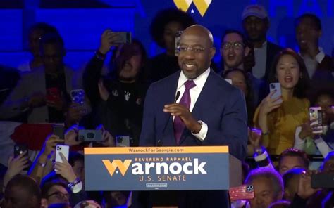 Raphael Warnock Wins Reelection Makes History As First Full Term Black