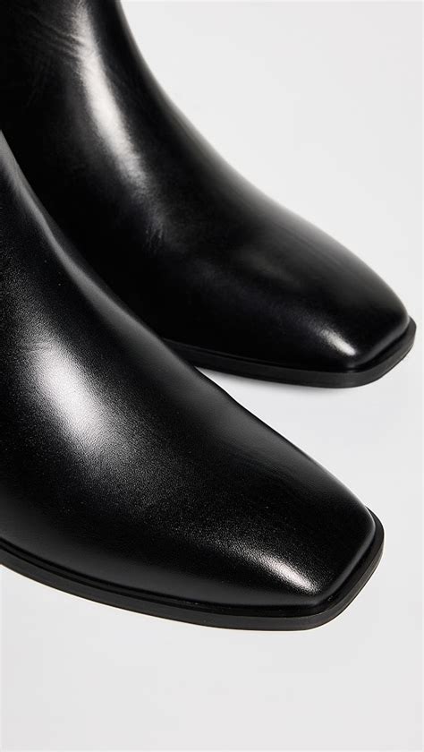 Aeyde Lee Calf Leather Black Boots Shopbop