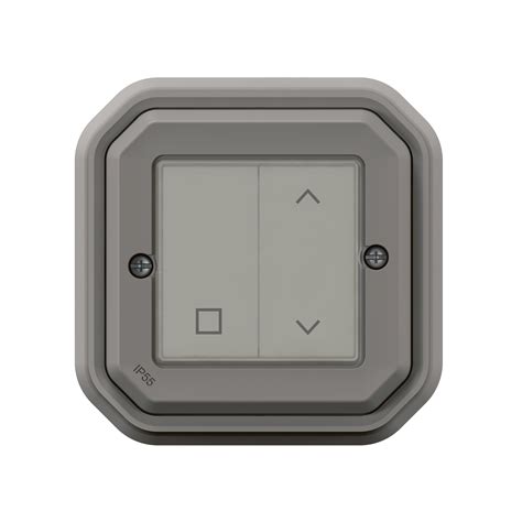 Commande sans fils sans pile Self e étanche Plexo with Netatmo IP55