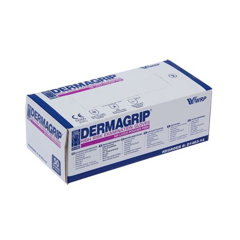 Dermagrip Перчатки медицинские, M - купить с доставкой по выгодным ...