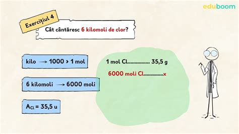 Masa atomică Mol de atomi Partea II Chimie clasa a 7 a