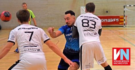 Hohenems Feiert Erfolg Im Handballderby In Feldkirch