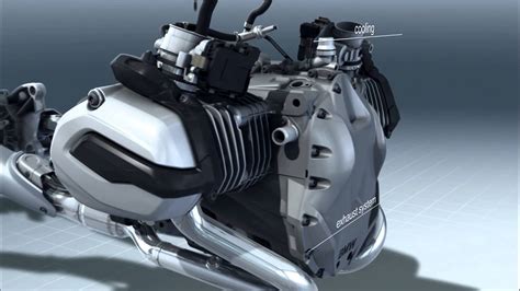 Bmw R Gs Air Water Cooled Boxer Engine With Vertical Flow Youtube