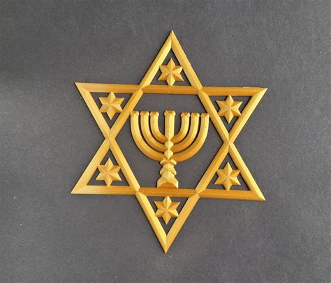 STL file Star of David Wall Hanging・3D printable design to download・Cults