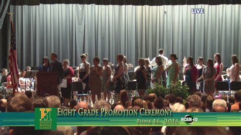 8th Grade Promotion Ceremony Youtube