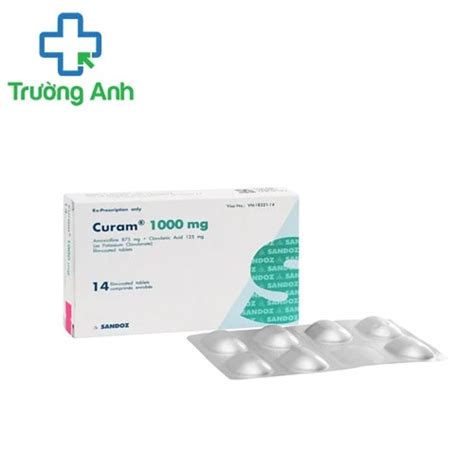 Curam 1000mg Thuốc điều trị nhiễm khuẩn hiệu quả của Áo