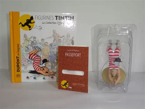 Figurine Tintin Collection Officielle N Dupont En Baigneur Eur