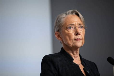 Elisabeth Borne La Mauvaise Nouvelle Qui Vient De Tomber Pour La