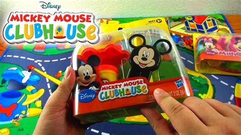 Mickey Mouse Clubhouse And Minnie Mouse Play Doh Toy Set Youtube