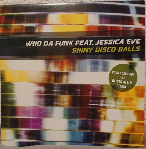 Who Da Funk Feat Jessica Eve Shiny Disco Balls Vinyl Discogs