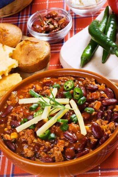 Mexican chili beans — Stock Photo © igordutina #3469714