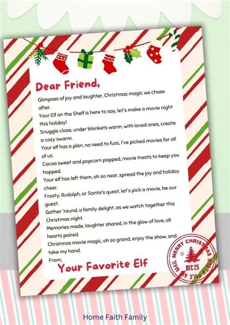 20 Hottest Elf On The Shelf Return Letter Ideas Artofit