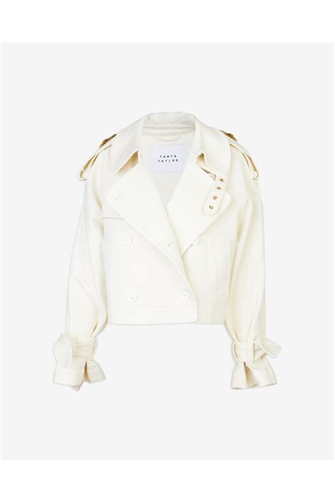 Buy Tanya Taylor Cyril Jacket White At 60 Off Editorialist