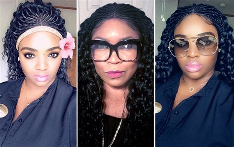 Kalyss Lace Front Braided Wigs With Baby Hair X Box Braid Wig