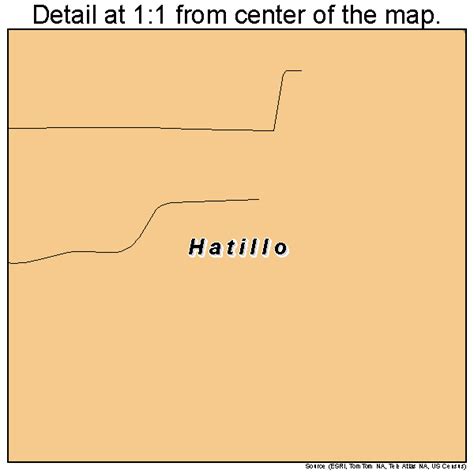 Hatillo Puerto Rico Street Map 7233296