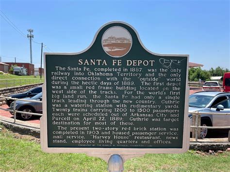 Read the Plaque - Santa Fe Depot