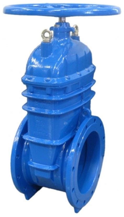 Resilient Seat Gate Valve Gate Valve Ductile Iron Pn16 Flanged Nrs Bs5163 Body Ductile