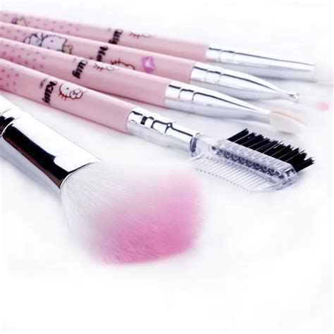 Hello Kitty Makeup Eyeshadow Lip Eyebrow Eyelashes Brushes Set – Kawaii Store – KawaiiMerch.com ...