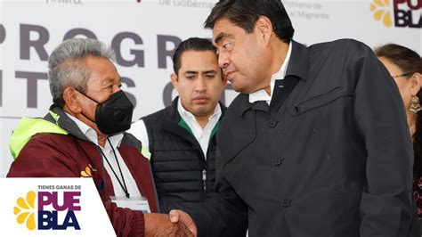 Gobierno De Puebla On Twitter El Gobernador Mbarbosamx Hizo Entrega