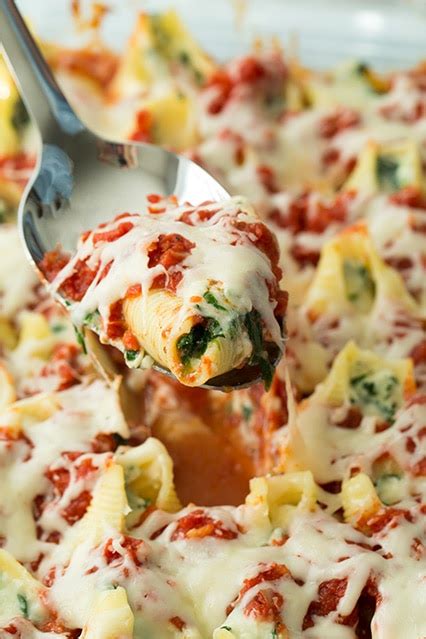 Spinach And Cheese Stuffed Shells Cooking Classy