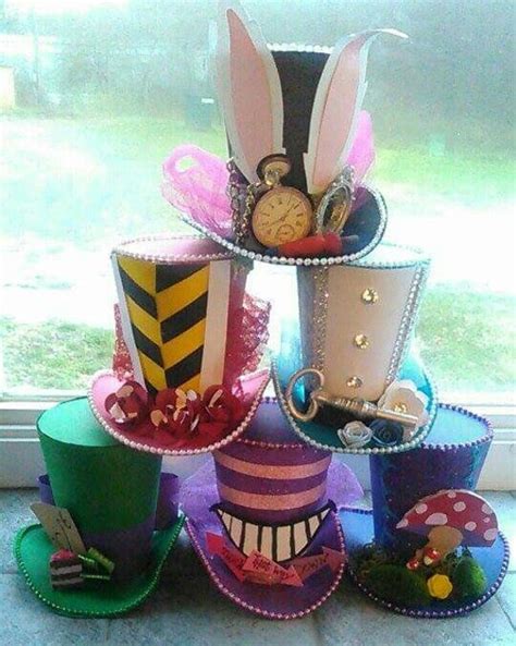 Alice In Wonderland Party Hats By Myfunkyparty On Etsy