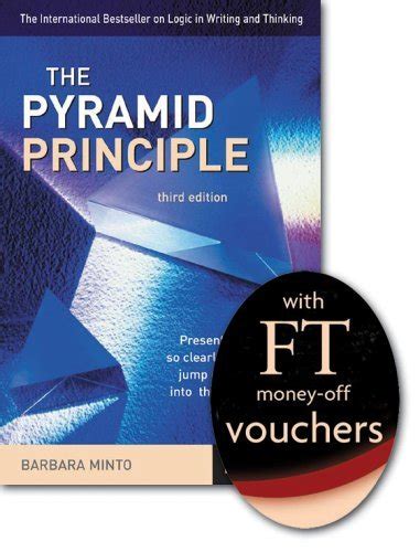 The Pyramid Principle Present Your Thinking So Clearly That The Ideas