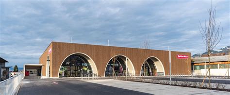 A New Sutterl Ty Supermarket Opens In Rankweil Architekten Hermann