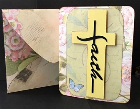 Faith Card Kit Svg And Ds Compatible Etsy