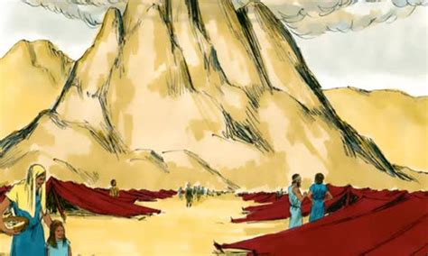 Animated Bible Stories Moses Receive The Ten Commandments At Mount Sinai Old Testamentcreated