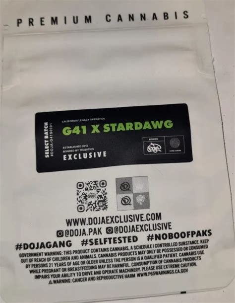 Strain Review G X Stardawg By Doja Exclusive X Blueprint The