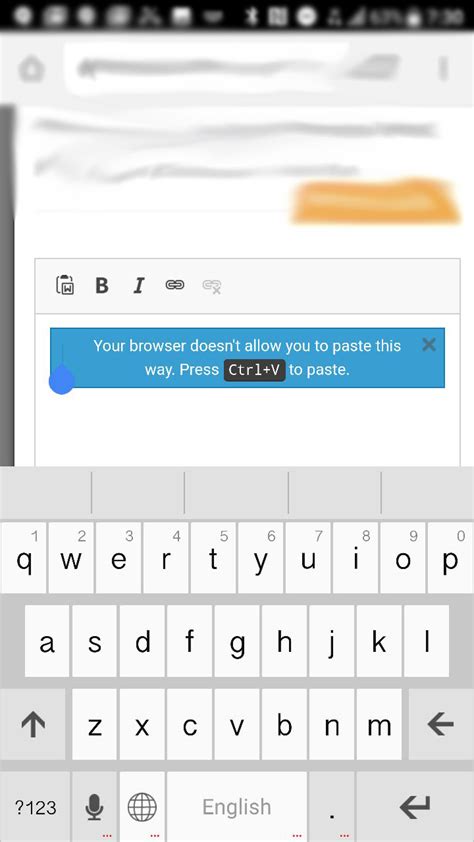Javascript Ckeditor Not Allow To Paste On Mobile Stack Overflow