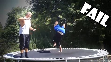 You Laugh You Lose Funny Trampoline Fails Compilation 2019 Funtoo