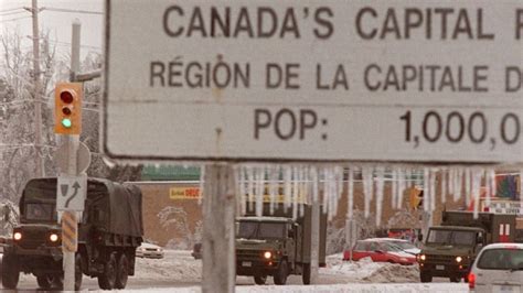 Powerless: 20 years ago, ice storm hammers eastern Ontario | CBC News