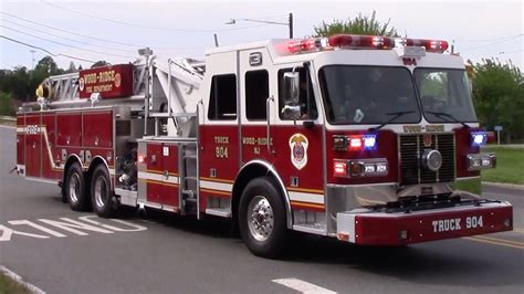 Wood Ridge Fire Department Truck 904 Responding 5 18 20 Youtube