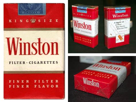 Winston Cigarette Box