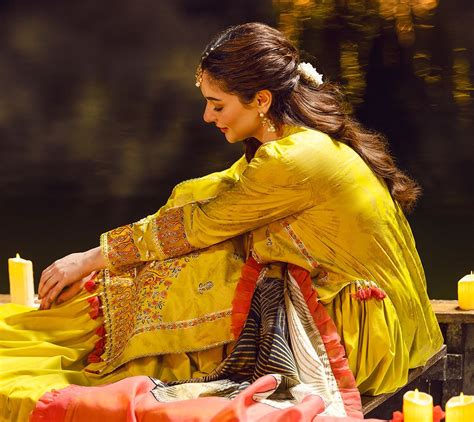 Hania Aamir And Wahaj Ali Romantic Shoot For Nishat Linen Reviewit Pk