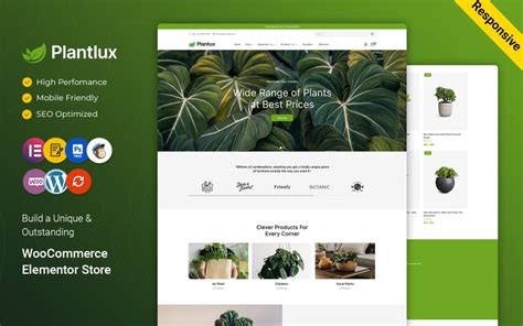 Greens Responsive WooCommerce Template TemplateMonster