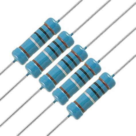 50pcs 10 Ohm Resistor 2W Metal Film Resistor Resistance 1 Resistance