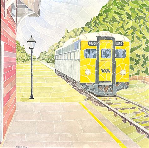 Martin Hill Painting Maybe The Old School House Arts Centre T Shop