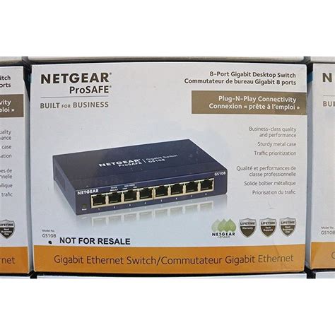 Netgear 8 Port Gigabit Ethernet Switch Walmart Walmart