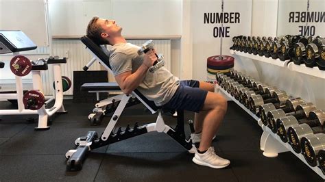 Db Incline Bench Curl 45 Degree Neutral Youtube