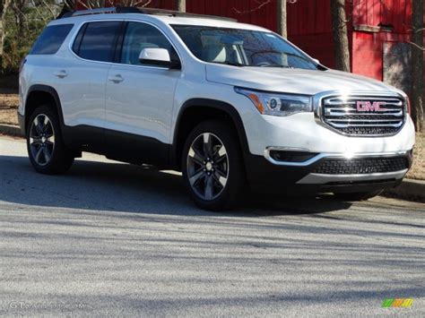 2019 White Frost Tricoat GMC Acadia SLT 131964573 Photo 18 GTCarLot