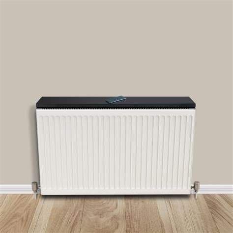 Radiator Shelf Easyfit Gloss Black Nautilus Designs Ltd