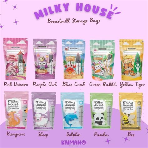 Jual Milky House Kantong Asi Ml Pcs Breastmilk Storage Bags