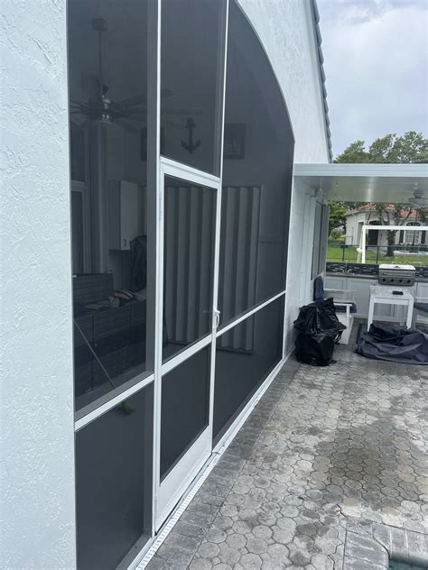 Balcony Screen Enclosures Sunset Screen And Repair Miami Fl