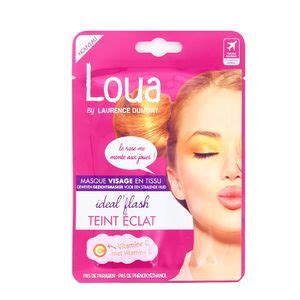 Loua Masque Visage En Tissu Teint Clatant Pi Ce Houra Fr