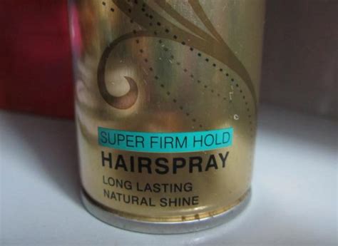 Nova Gold Hair Spray Super Firm Hold With Conditioner For Men Women