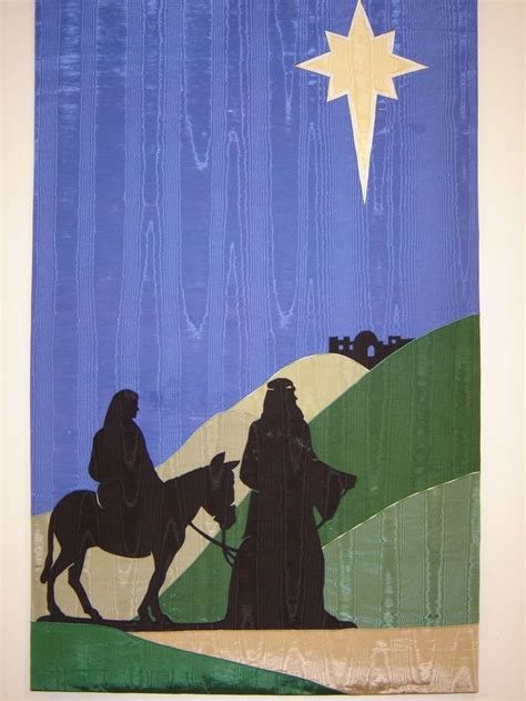 Advent Banner Journey To Bethlehem I Made For First Presbyterian