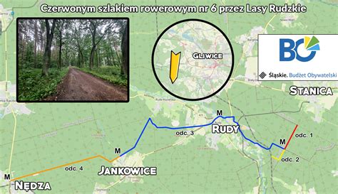 Czerwonym Szlakiem Rowerowym Nr Przez Lasy Rudzkie Rowerowe Gliwice